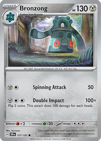 Bronzong 127  SV08 Surging Sparks - Common