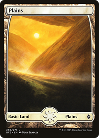 Plains (250) (Full Art) [Battle for Zendikar]