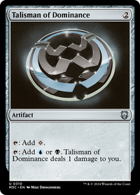 Talisman of Dominance -  Foil (M3C-310) - Modern Horizons 3 Commander