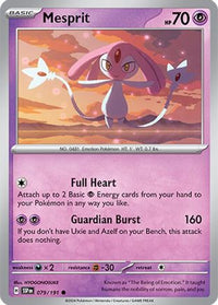 Mesprit 079/191  SV08 Surging Sparks - Common