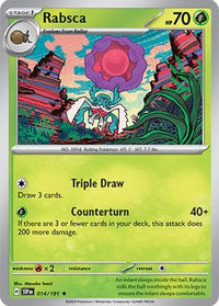 Rabsca 014  - Holofoil SV08 Surging Sparks - Rare
