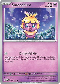 Smoochum 075  SV08 Surging Sparks - Common