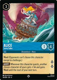 Alice - Savvy Sailor (161/204) [Azurite Sea]