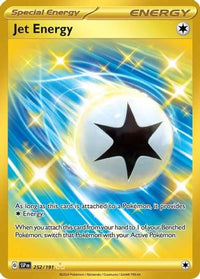Jet Energy 252  - Holofoil SV08 Surging Sparks - Hyper Rare