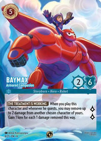 Baymax - Armored Companion (9) Holofoil - Disney Lorcana Promo Cards