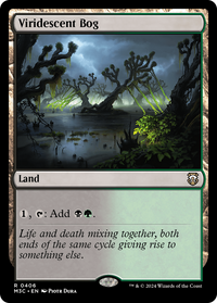 Viridescent Bog -  Foil (M3C-406) - Modern Horizons 3 Commander