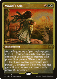 Mayael's Aria (Foil Etched) -  Foil (2X2-524) - Double Masters 2022