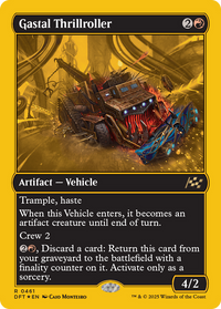 Gastal Thrillroller -  Foil (DFT-461) - Aetherdrift