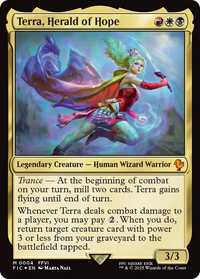 Terra, Herald of Hope -  Foil (FIC-004) - Commander: FINAL FANTASY