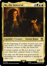 Me, the Immortal (Surge Foil) [Doctor Who]