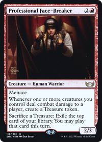 Professional Face-Breaker [Streets of New Capenna Prerelease Promos]