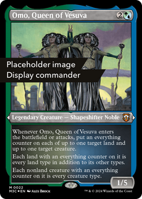 Omo, Queen of Vesuva -  (M3C-149) - Modern Horizons 3 Commander