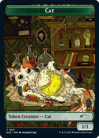 Cat - : (Full Art) Foil (SLD-1517) - Secret Lair Drop