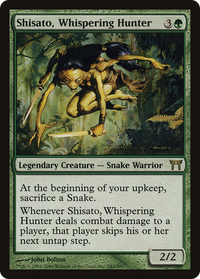 Shisato, Whispering Hunter [Champions of Kamigawa]