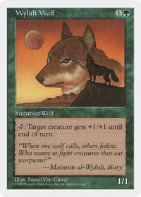 Wyluli Wolf [Fifth Edition]