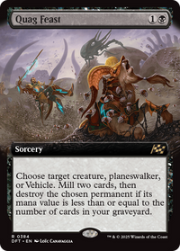 Quag Feast - : (Extended Art) (DFT-384) - Aetherdrift