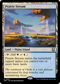 Prairie Stream -  Foil (M3C-365) - Modern Horizons 3 Commander