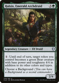 Halsin, Emerald Archdruid -  Foil (CLB-234) - Commander Legends: Battle for Baldur's Gate