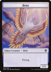 Bird -  Foil (DMU-002) - Dominaria United Tokens