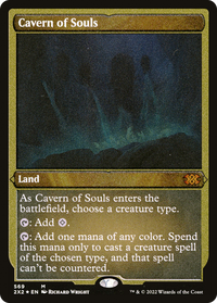 Cavern of Souls (Foil Etched) -  Foil (2X2-569) - Double Masters 2022