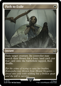 Path to Exile -  Etched Foil (ACR-178) - Assassin's Creed