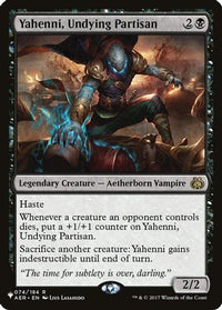 Yahenni, Undying Partisan -  (LIST-074/184) - The List Reprints