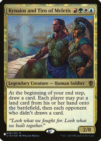 Kynaios and Tiro of Meletis -  (LIST-036/351) - The List Reprints