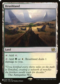 Brushland (BRO) -  (LIST-259/012) - The List Reprints