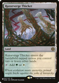 Razorverge Thicket -  (LIST-257/271) - The List Reprints