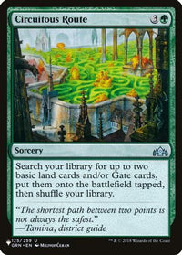 Circuitous Route -  (LIST-125/259) - The List Reprints