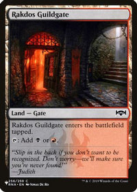 Rakdos Guildgate (256) -  (LIST-256/259) - The List Reprints