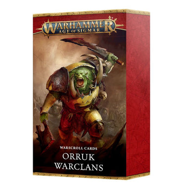 Warscroll Cards: Orruk Warclans [4th Edition]