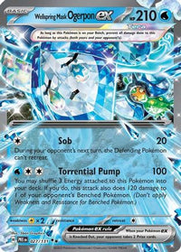 Wellspring Mask Ogerpon ex 027/131  - Holofoil SV Prismatic Evolutions - Double Rare