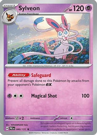 Sylveon 040  - Holofoil SV Prismatic Evolutions - Rare