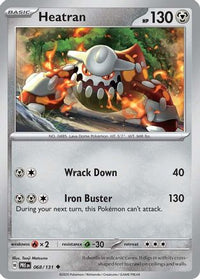 Heatran 068  SV Prismatic Evolutions - Uncommon