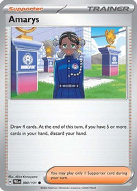 Amarys 093/131  SV Prismatic Evolutions - Common