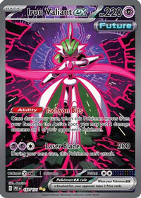 Iron Valiant ex 157  - Holofoil SV Prismatic Evolutions - Special Illustration Rare