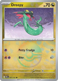 Dreepy (Poke Ball Pattern) 071  - Holofoil SV Prismatic Evolutions - Common
