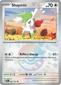 Shaymin (Poke Ball Pattern) 087  - Holofoil SV Prismatic Evolutions - Uncommon