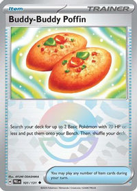 Buddy-Buddy Poffin (Poke Ball Pattern) 101  - Holofoil SV Prismatic Evolutions - Uncommon