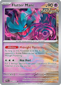 Flutter Mane (Master Ball Pattern) 043  - Holofoil SV Prismatic Evolutions - Rare