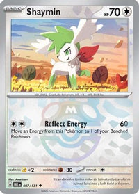 Shaymin (Master Ball Pattern) 087  - Holofoil SV Prismatic Evolutions - Uncommon