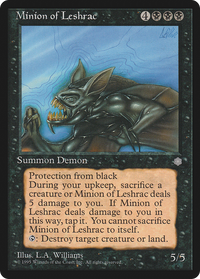 Minion of Leshrac [Ice Age]