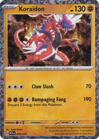 Koraidon 008  - Holofoil McDonalds Promos 2024 - Promo