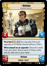 BoShek - Charismatic Smuggler (215/262) - Jump to Lightspeed