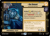 Rio Durant - Wisecracking Wheelman (015/262) - Jump to Lightspeed