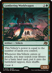 Lumbering Worldwagon -  Foil (UMP-422) - Unique and Miscellaneous Promos