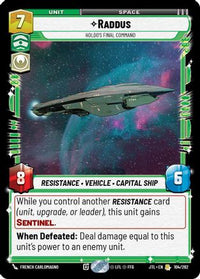 Raddus - Holdo's Final Command (104/262) - Jump to Lightspeed