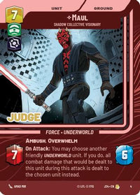 Maul - Shadow Collective Visionary (4) - Judge Promos
