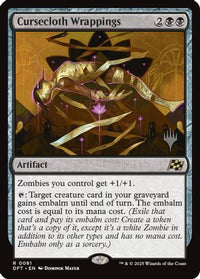 Cursecloth Wrappings (PPDFT-081) - Promo Pack: Aetherdrift Foil